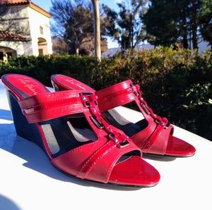Size 8 New Cole Haan Ruby Red Wedges